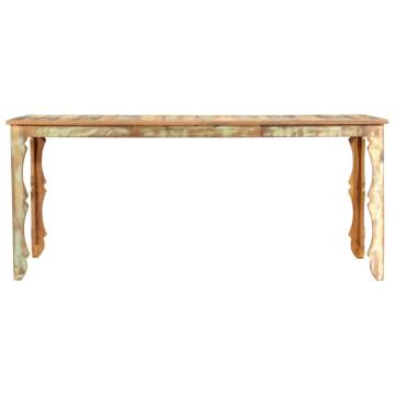 Dining Table 180x90x76 cm Solid Reclaimed Wood