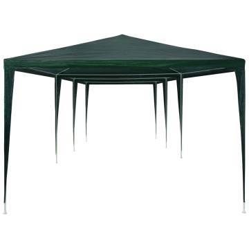 Party Tent 3x9 m PE Green