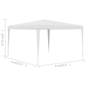 Party Tent 4x4 m White