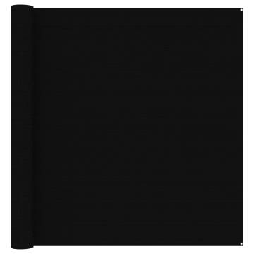 Tent Carpet 300x500 cm Black