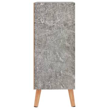 Sideboard Concrete Grey 60x30x72 cm Engineered Wood