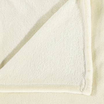 Blanket Cream 130x170 cm Polyester