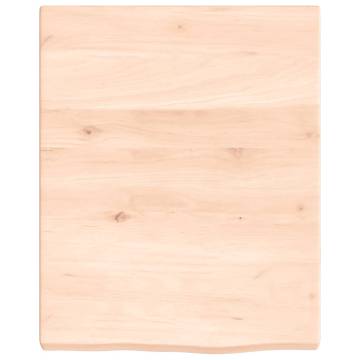 Bathroom Countertop 40x50x(2-4) cm Untreated Solid Wood