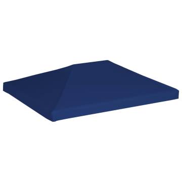 Gazebo Top Cover 310 g/m² 4x3 m Blue