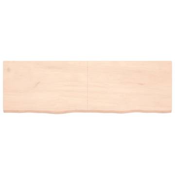 Bathroom Countertop 160x50x(2-4) cm Untreated Solid Wood