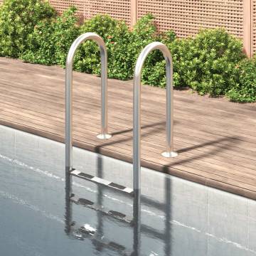 Pool Ladder 54x38x158 cm 304 Stainless Steel