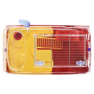 Hamster Cage Red 57x33x26 cm Polypropylene