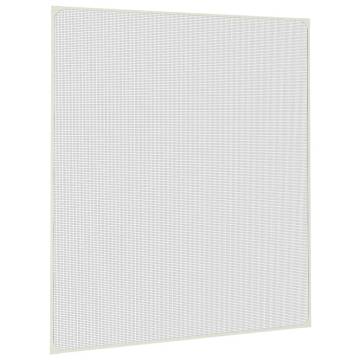 Magnetic Insect Screen for Windows White 130x150 cm