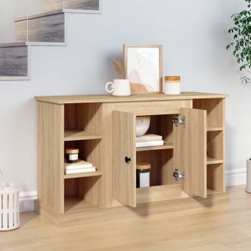 Sideboard Sonoma Oak 100x35.5x60 cm Engineered Wood