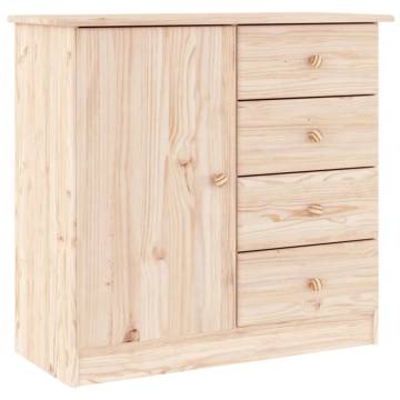 Sideboard ALTA 77x35x73 cm Solid Wood Pine