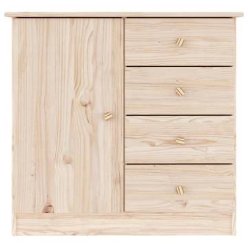 Sideboard ALTA 77x35x73 cm Solid Wood Pine