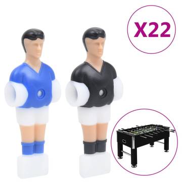 Football Table Players for 12.7 mm Rod 22 pcs