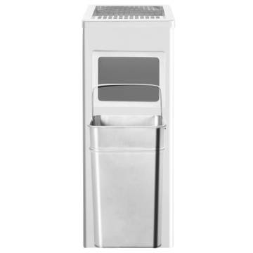 Ashtray Dustbin Hotel 36 L Stainless Steel