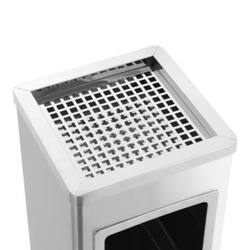 Ashtray Dustbin Hotel 36 L Stainless Steel