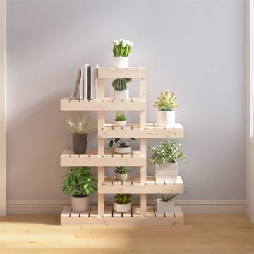 Plant Stand 85x25x109.5 cm Solid Wood Pine