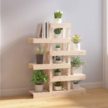 Plant Stand 85x25x109.5 cm Solid Wood Pine