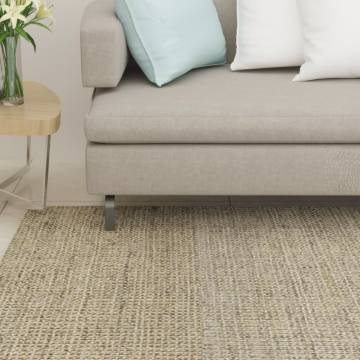 Sisal Rug for Scratching Post Taupe 66x250 cm