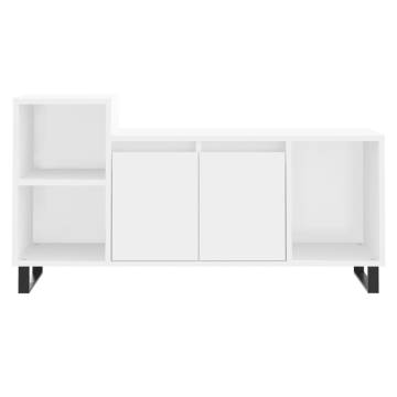 TV Cabinet White 100x35x55 cm Engineered Wood