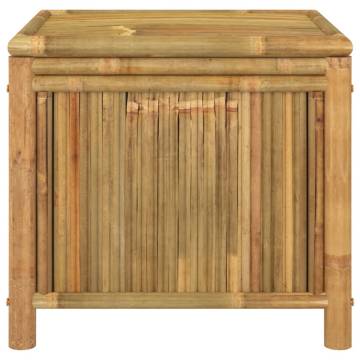 Garden Storage Box 60x52x55cm Bamboo