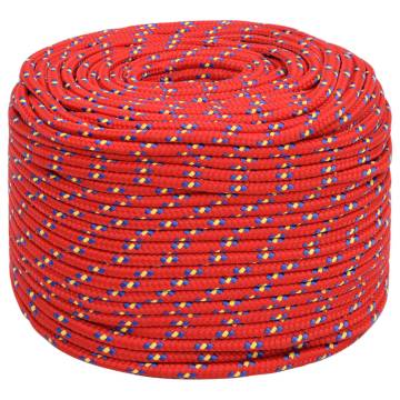 Boat Rope Red 6 mm 25 m Polypropylene