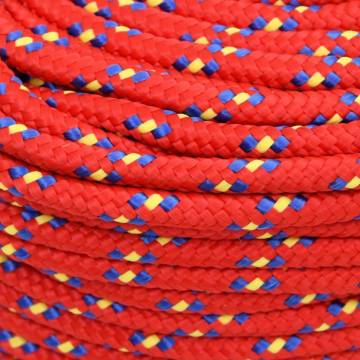 Boat Rope Red 6 mm 25 m Polypropylene