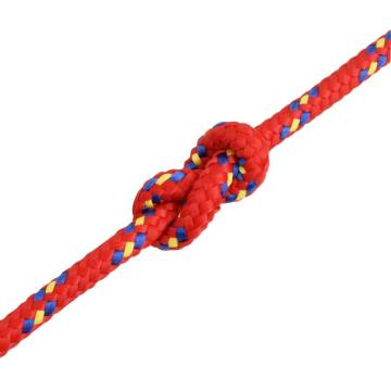 Boat Rope Red 6 mm 25 m Polypropylene