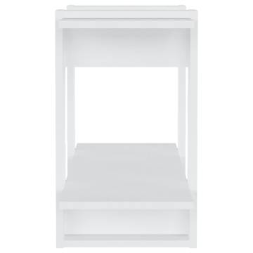 Book Cabinet/Room Divider White 80x30x51 cm