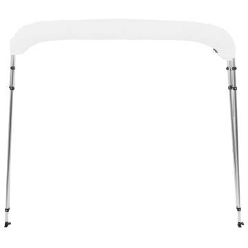 4 Bow Bimini Top White 243x180x137 cm