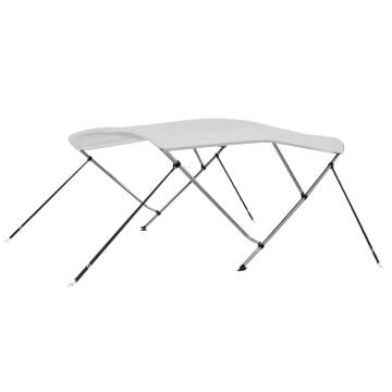 3 Bow Bimini Top White 183x160x137 cm