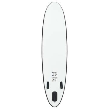 Inflatable Stand up Paddle Board Set Black and White