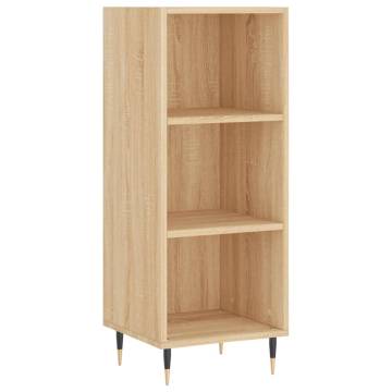 Highboard Sonoma Oak 34.5x32.5x180 cm Engineered Wood