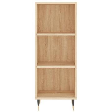 Highboard Sonoma Oak 34.5x32.5x180 cm Engineered Wood