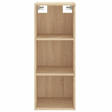 Highboard Sonoma Oak 34.5x32.5x180 cm Engineered Wood