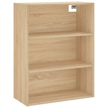 Highboard Sonoma Oak 69.5x32.5x180 cm Engineered Wood