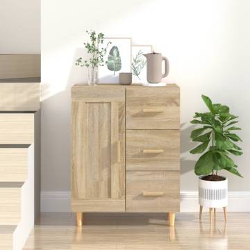 Sideboard Sonoma Oak 69.5x34x90 cm Engineered Wood