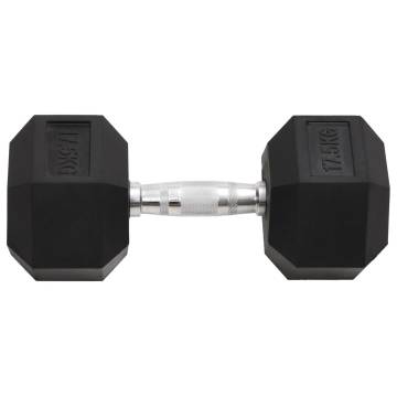 Dumbbell 17.5 kg Cast Iron