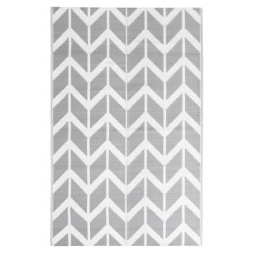 Outdoor Rug Grey 120x180 cm PP