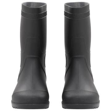 Rain Boots Black Size 44 PVC