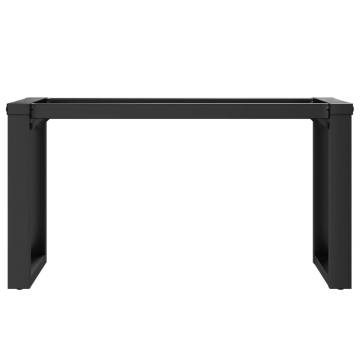 Coffee Table Legs O-Frame 70x30x43 cm Cast Iron