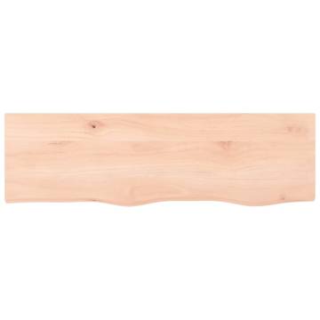 Bathroom Countertop 100x30x(2-4) cm Untreated Solid Wood