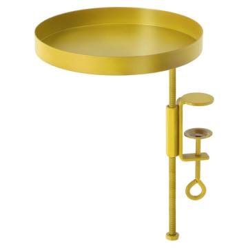 Esschert Design Plant Tray with Clamp Round Gold M