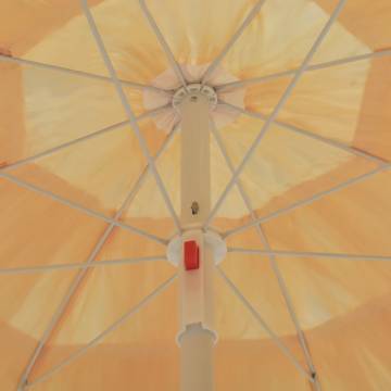 Beach Umbrella Natural 180 cm Hawaii Style