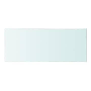 Shelf Panel Glass Clear 50x20 cm