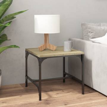 Side Tables 2 pcs Sonoma Oak 40x40x35 cm Engineered Wood