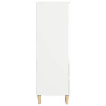 Highboard White 40x36x110 cm Engineered Wood