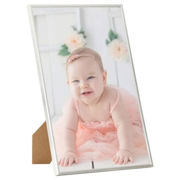 Photo Frames Collage 3 pcs for Table Silver 15x21cm MDF