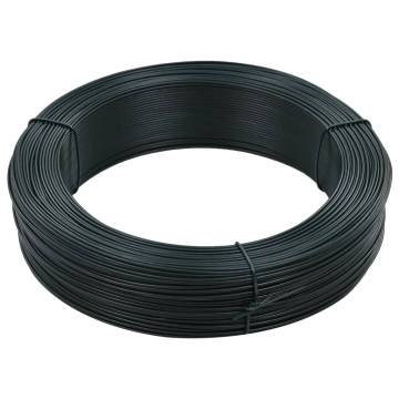 Fence Binding Wire 250 m 1.4/2 mm Steel Blackish Green