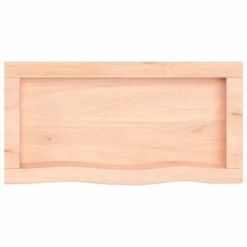 Bathroom Countertop 60x30x(2-6) cm Untreated Solid Wood