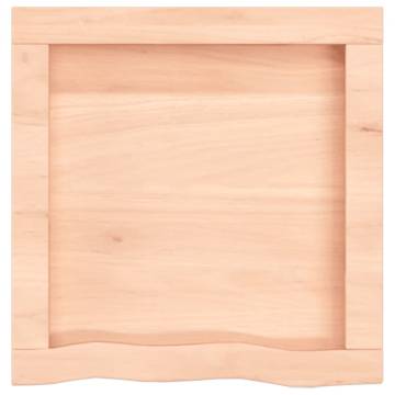 Bathroom Countertop 40x40x(2-4) cm Untreated Solid Wood