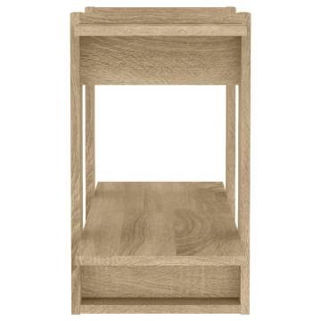 Book Cabinet/Room Divider Sonoma Oak 80x30x51 cm